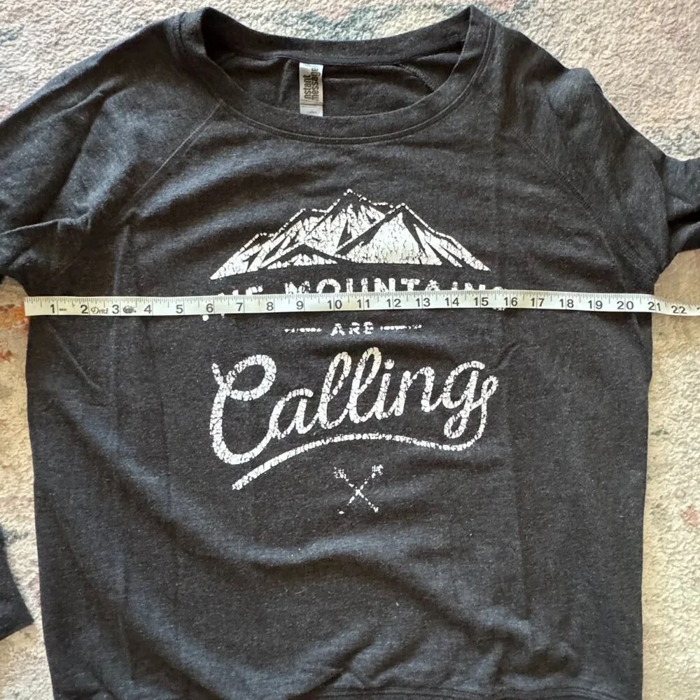 "The Mountains Are Calling" Sweatshirt - Picture 5 of 6